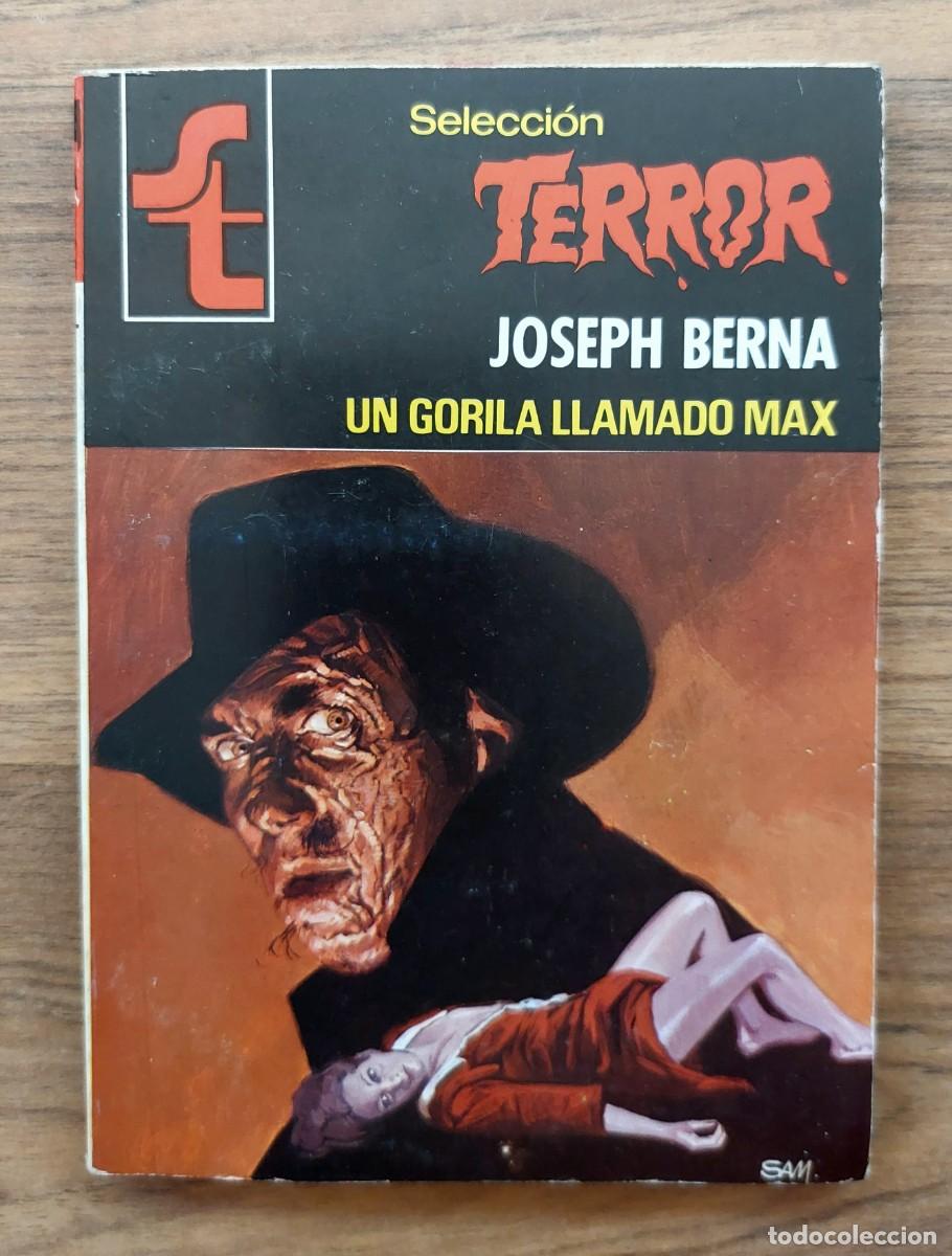 Libros de segunda mano: SELECCION TERROR BRUGUERA N&ordm; 370-UN GORILA LLAMADO MAX (JOSEPH BERNA) NOVELAS-BOLSILIBROS-PULP