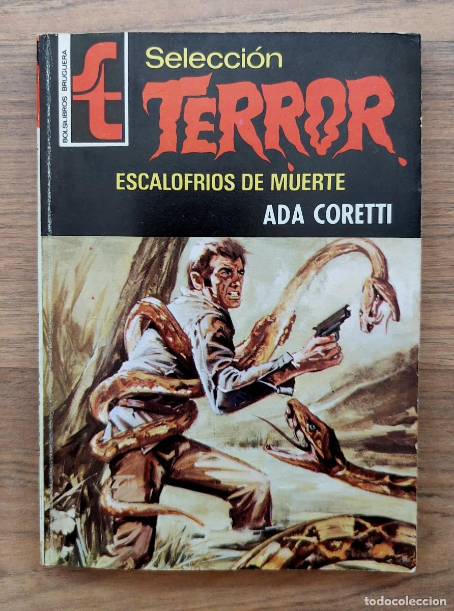 Libros de segunda mano: SELECCION TERROR BRUGUERA N&ordm; 209-ESCALOFRIOS DE MUERTE (ADA CORETTI) NOVELAS-BOLSILIBROS-PULP