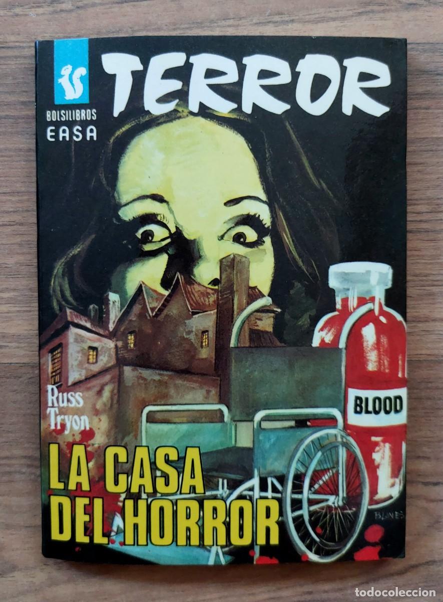 Libros de segunda mano: EASA TERROR N&ordm; 199-LA CASA DEL HORROR (RUSS TRYON) NOVELAS-BOLSILIBROS-PULP