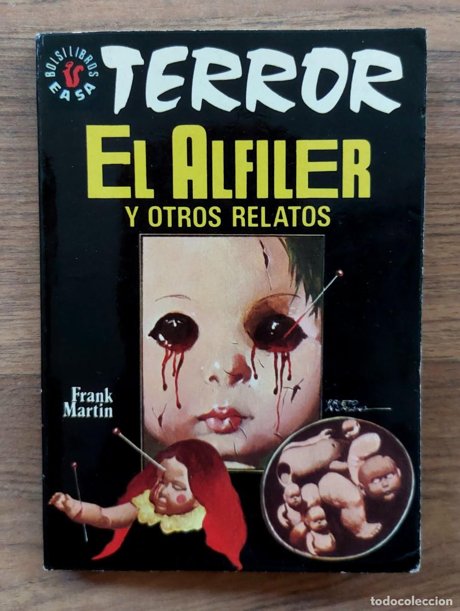 Libros de segunda mano: EASA TERROR N&ordm; 53-EL ALFILER Y OTROS RELATOS (FRANK MARTIN) NOVELAS-BOLSILIBROS-PULP