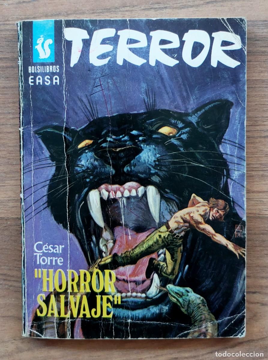 Livres d'occasion: EASA TERROR N&ordm; 228-HORROR SALVAJE (CESAR TORRE) NOVELAS-BOLSILIBROS-PULP