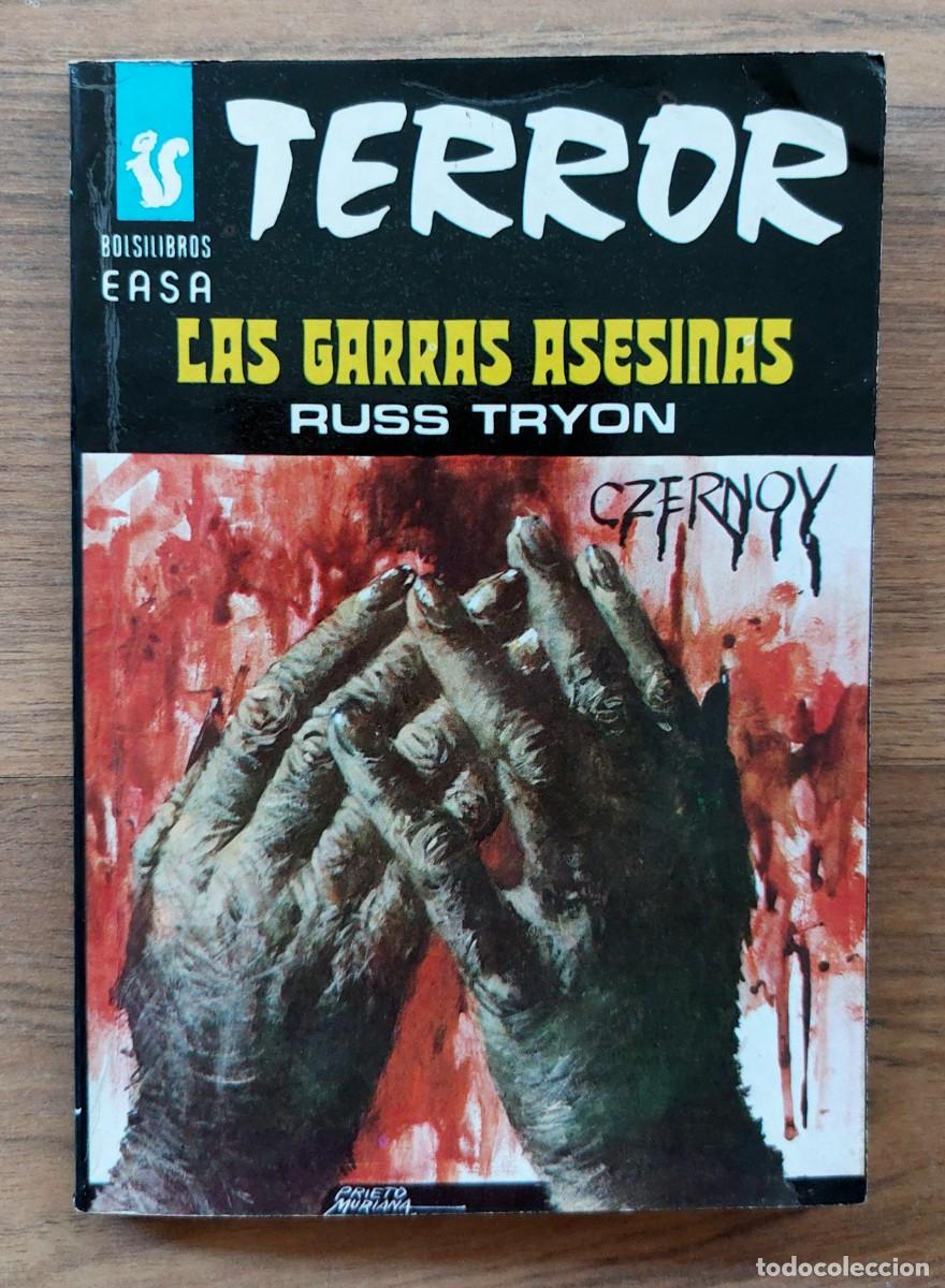 Libros de segunda mano: EASA TERROR N&ordm; 116-LAS GARRAS ASESINAS (RUSS TRYON) NOVELAS-BOLSILIBROS-PULP
