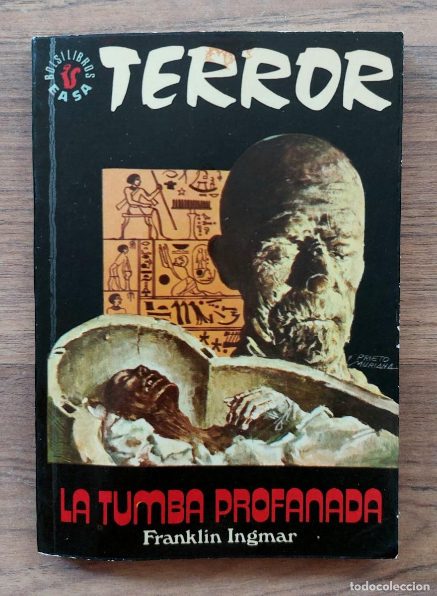 Libros de segunda mano: EASA TERROR N&ordm; 83-LA TUMBA PROFANADA (FRANKLIN INGMAR) NOVELAS-BOLSILIBROS-PULP