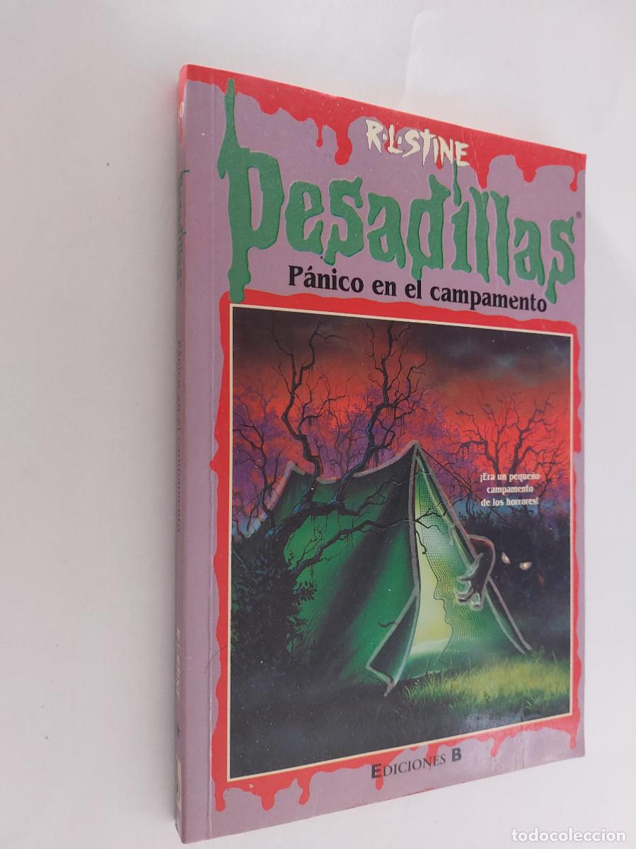 Second hand books: P&aacute;nico en el campamento. Pesadillas. R.L. Stine. Buen estado eea a
