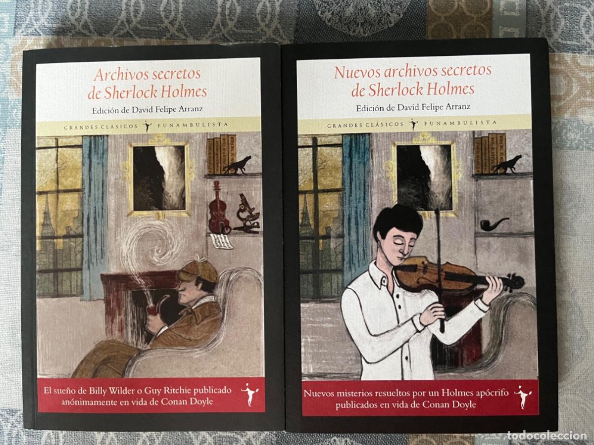 Libros de segunda mano: Archivos secretos de Sherlock Holmes / Nuevos archivos secretos de Sherlock Holmes (2 libros)
