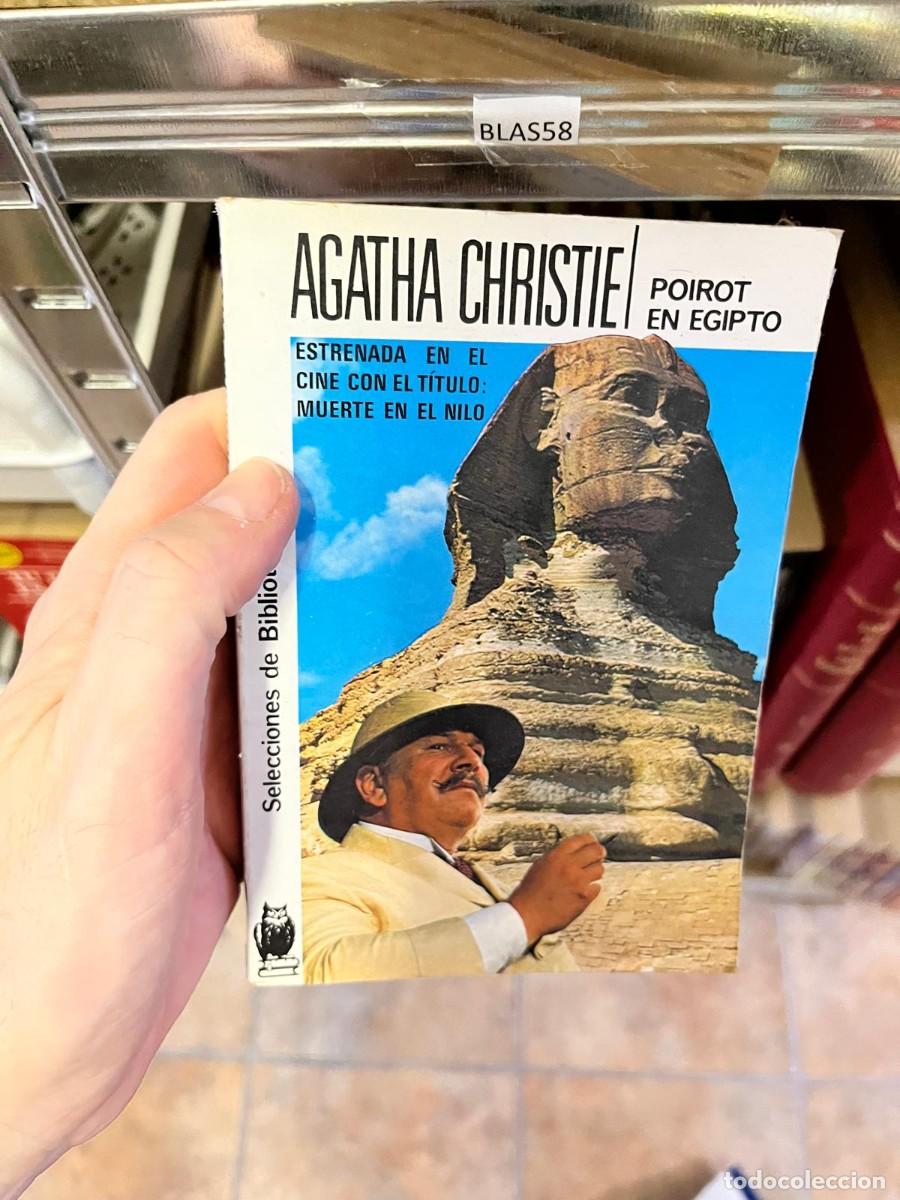 Libros de segunda mano: BLAS58 &ndash; Poirot en Egipto &ndash; Agatha Christie &ndash; Molino (Selecciones de Biblioteca)