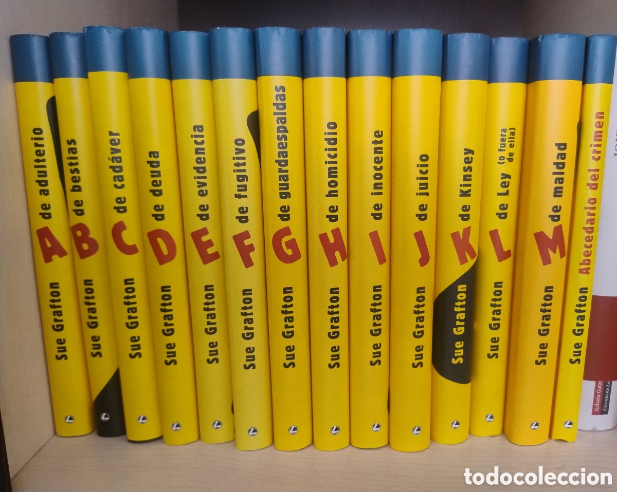 Libros de segunda mano: Lote Alfabeto del crimen.