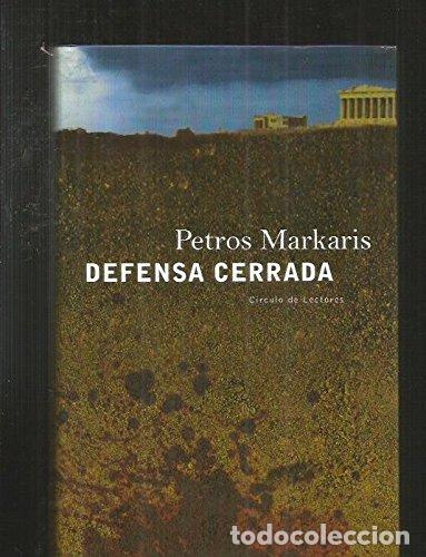 Libros de segunda mano: Defensa cerrada - Markaris, Petros