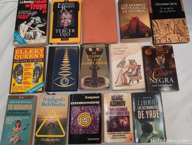 Gebrauchte B&uuml;cher: LOTE DE LA 15 LIBROS DE MISTERIO, EXTRATERRESTRES, OVNI, ETC.