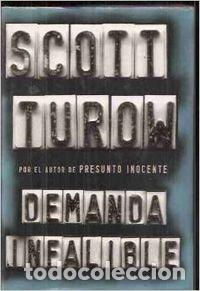 Libros de segunda mano: Demanda Infalible - Turow, Scott