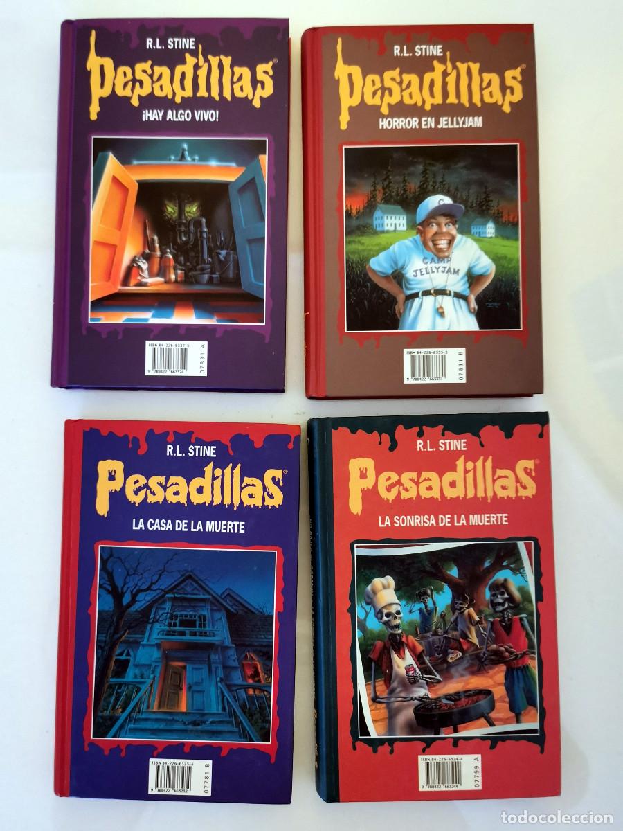 Libros de segunda mano: Pesadillas Stine Sangre de monstruo III Fantasma aullador Peligro en las profundidades No bajes s&oacute;ta