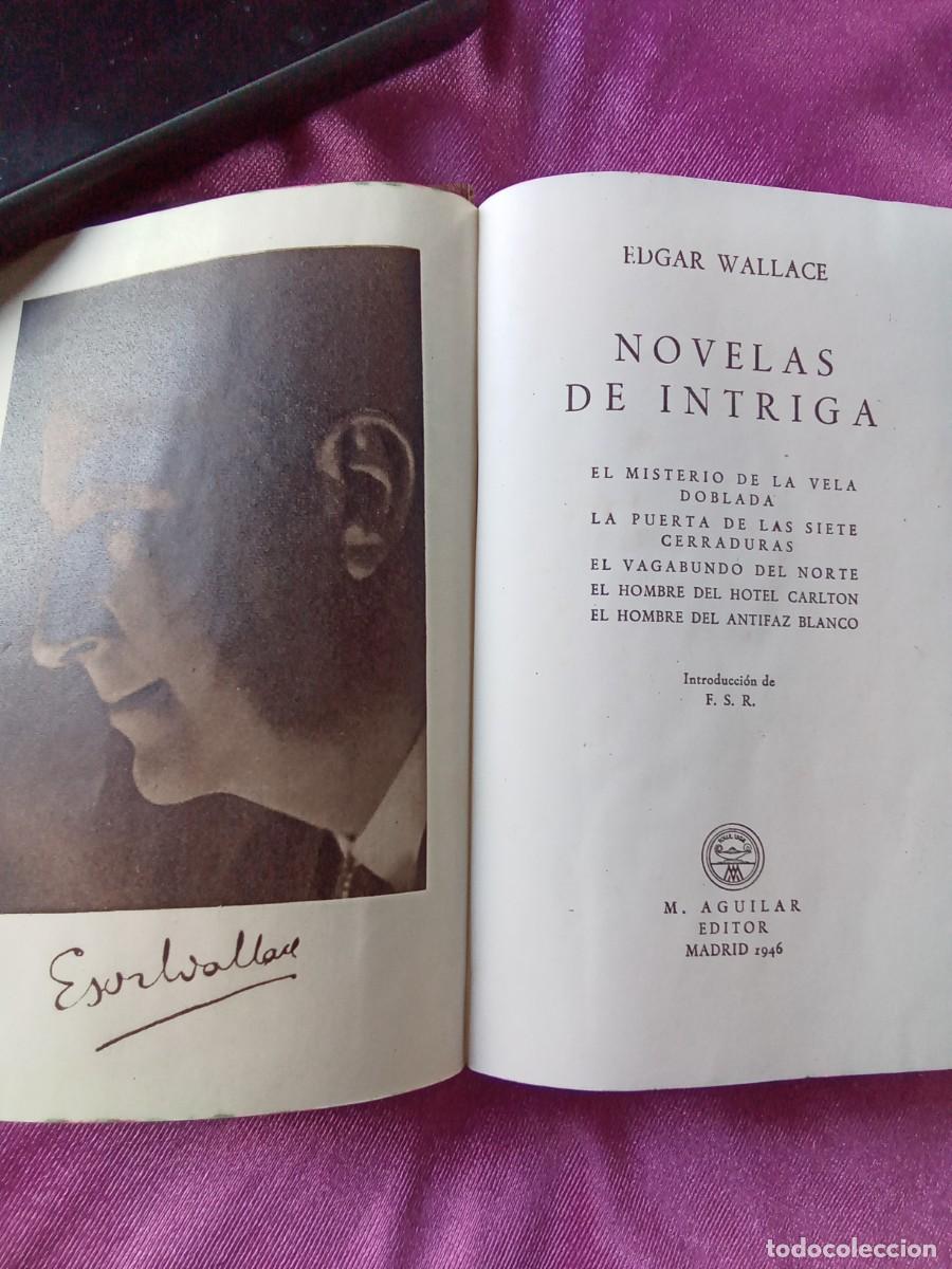 Libros de segunda mano: EDGAR WALLANCE NOVELAS DE INTRIGA E 2 2 1