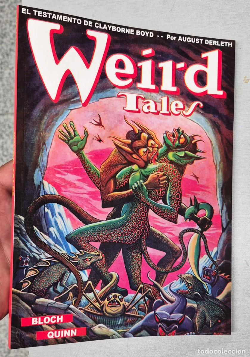 Libros de segunda mano: WEIRD TALES A&Ntilde;O 1949 : BLOCH QUINN / BARSOOM