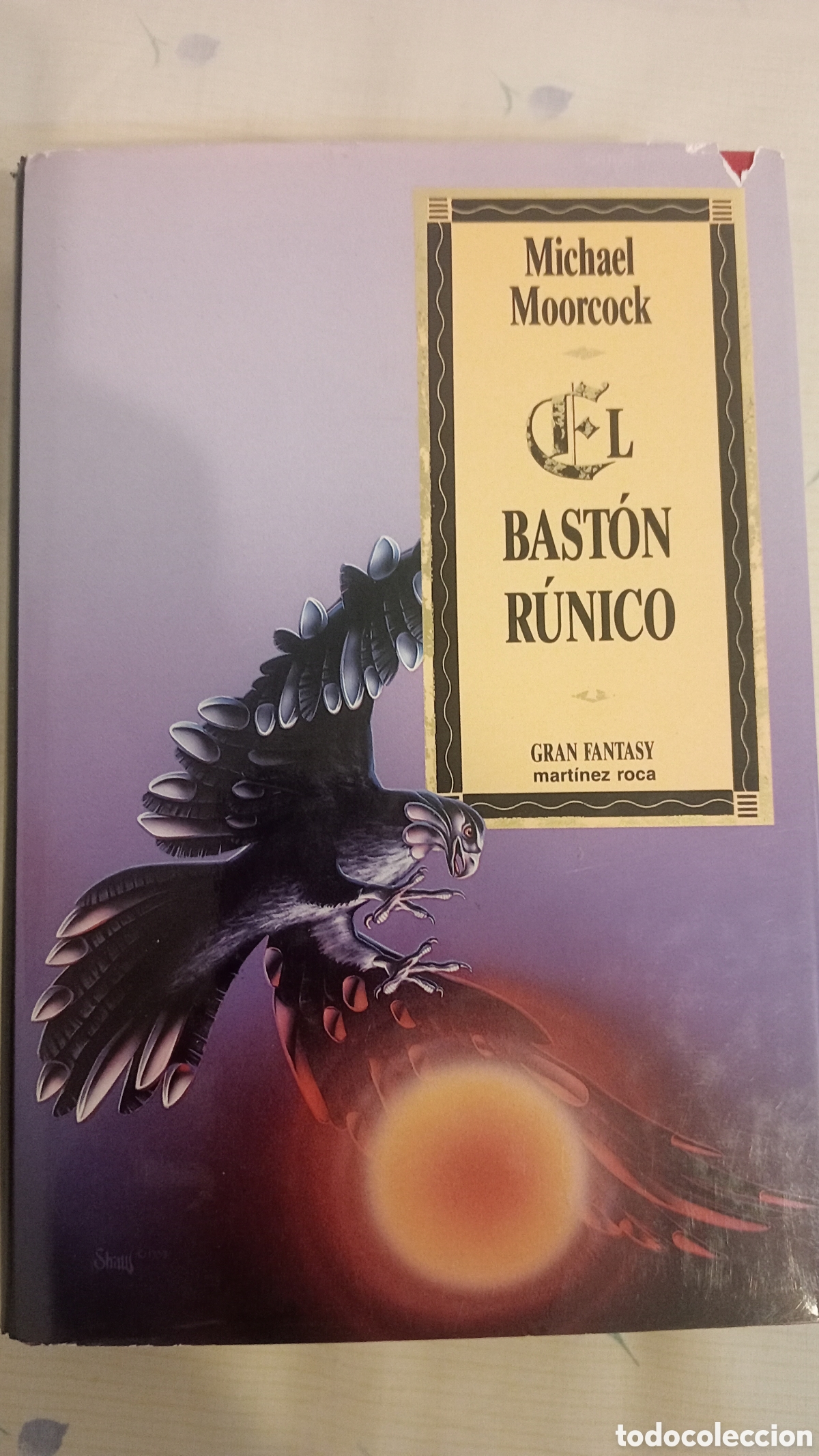 Libros de segunda mano: El bast&oacute;n runico. Michael Moorcock. Gran fantasy