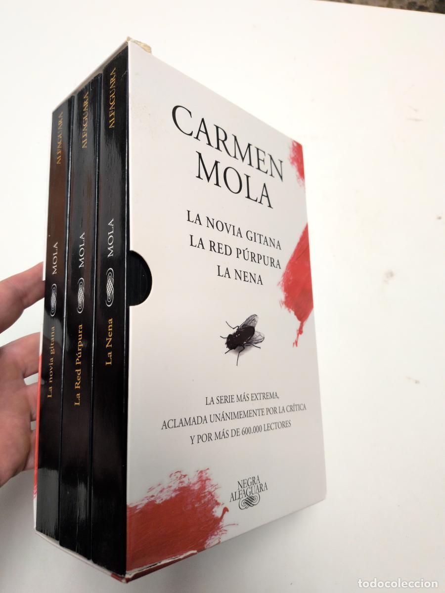 Libros de segunda mano: Trilog&iacute;a La novia gitana (edici&oacute;n pack con: La novia gitana | La red p&uacute;rpura | La Nena) - Mola, Carm