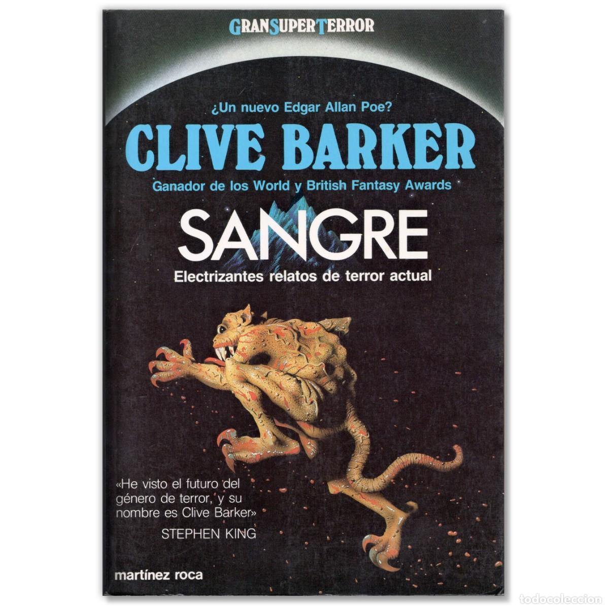 Libros de segunda mano: SANGRE 1 y 2 Clive Barker - Foto 2