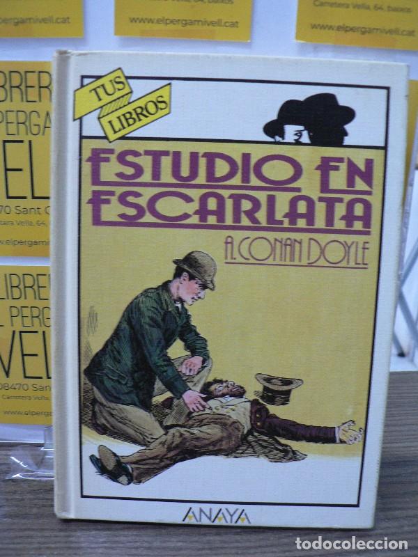 Libros de segunda mano: Un Estudio en Escarlata - Arthur Conan Doyle - Ediciones Generales Anaya - Tus Libros, 006