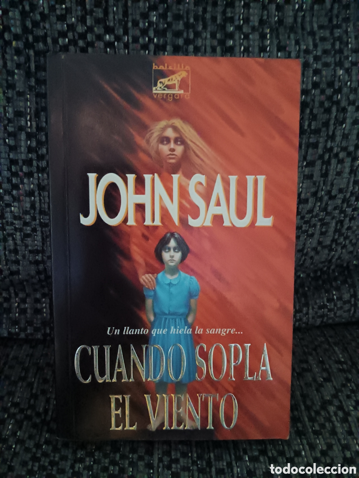 Libros de segunda mano: John Saul. Cuando sopla el viento