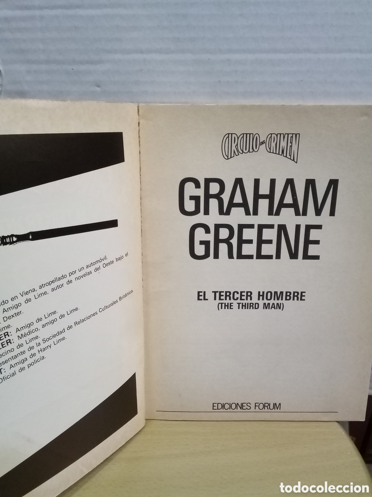Libros de segunda mano: C&iacute;rculo del Crimen: El Tercer Hombre - Graham Greene