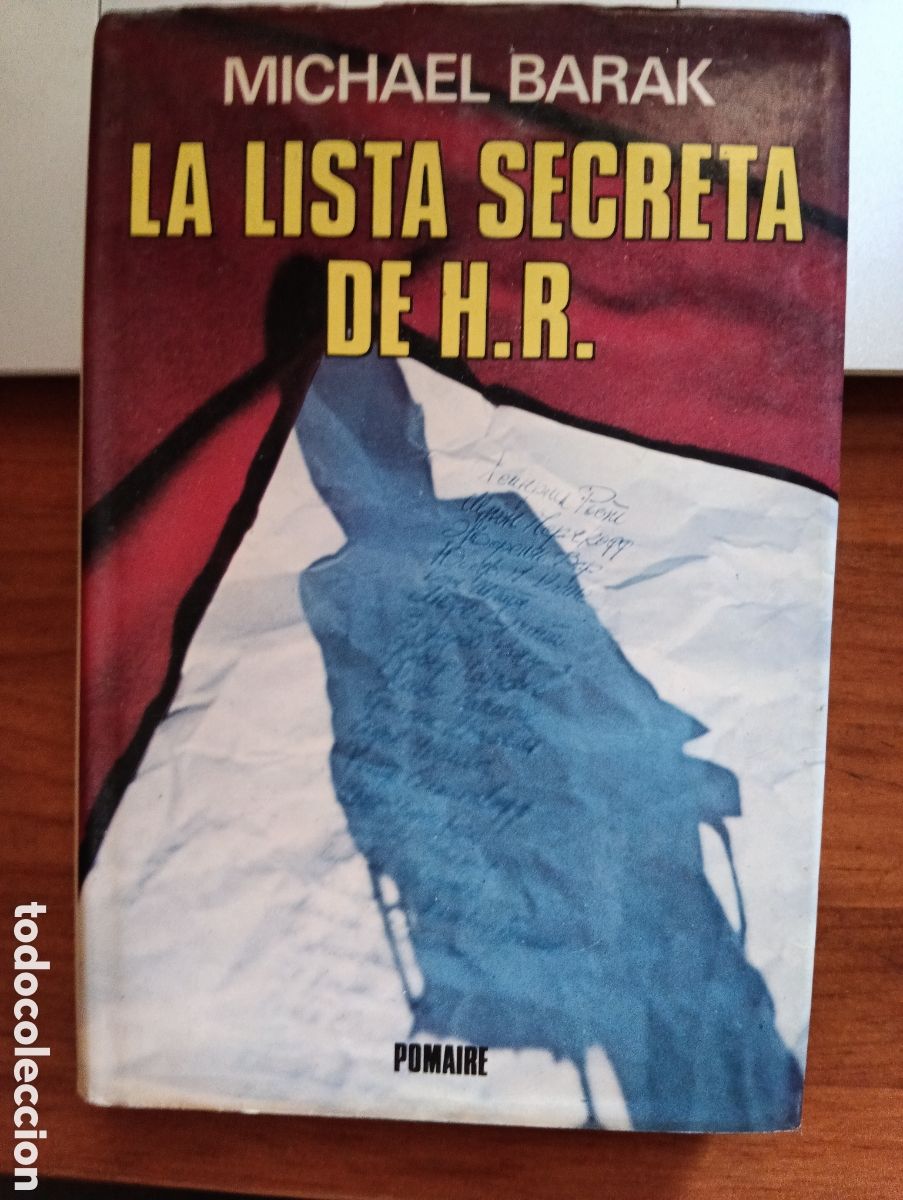 Libros de segunda mano: La lista secreta de H.R., Michael Barak