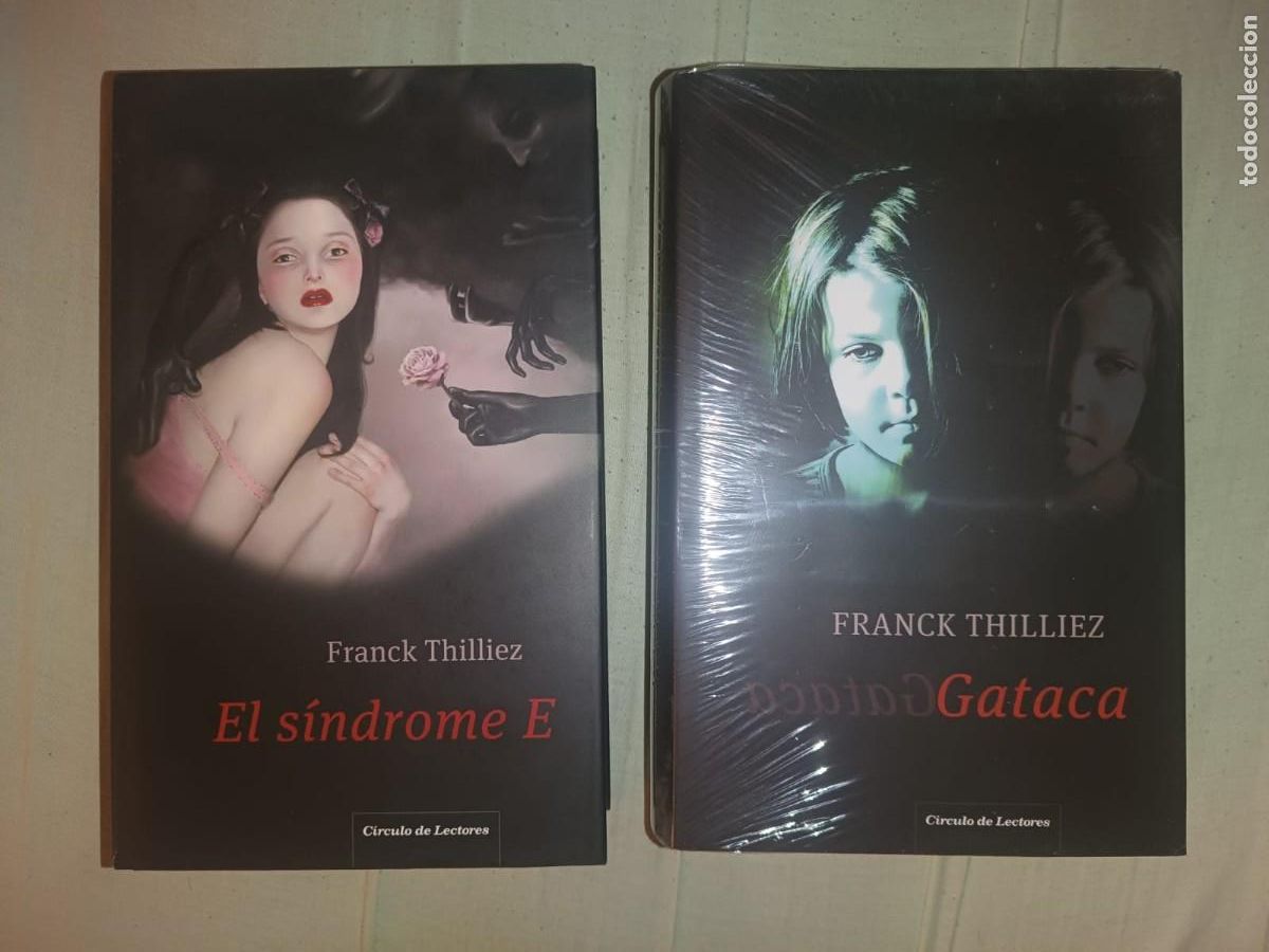 Libros de segunda mano: Pack Franck Thilliez: El Sindrome E + Gataca (Circulo de Lectores) Vol. 2 NUEVO PRECINTADO