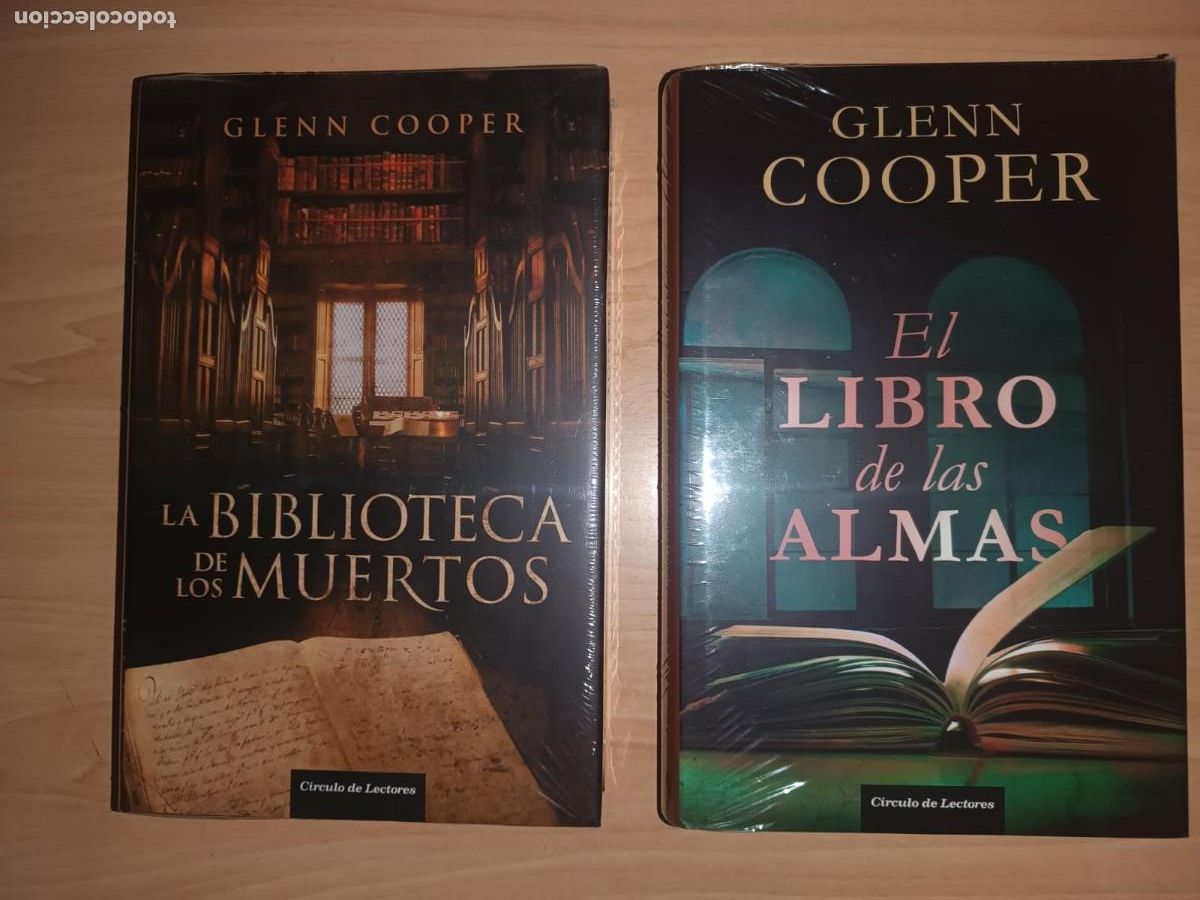 Libros de segunda mano: Pack Glenn Cooper: La Biblioteca de los Muertos + El Libro de las Almas (Cir. d Lectors) PRECINTADOS