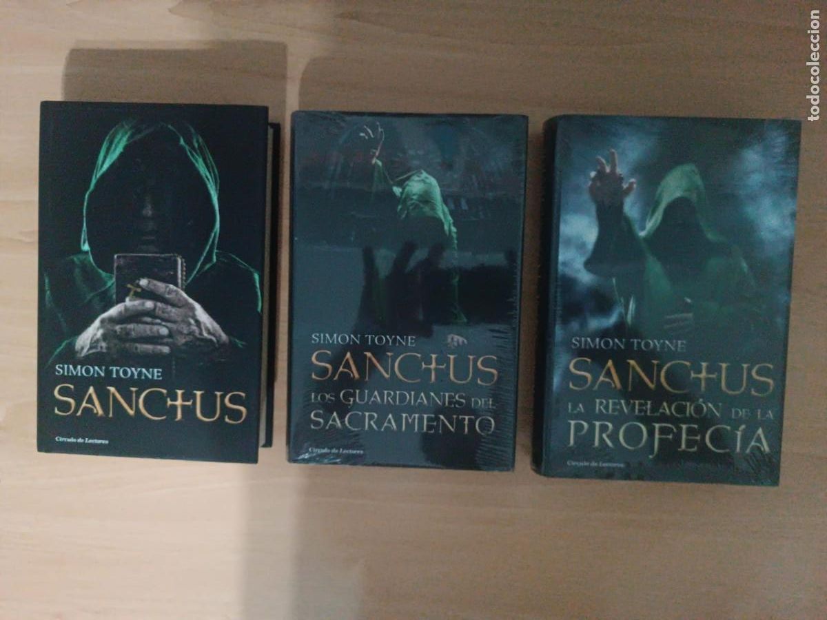 Libros de segunda mano: Trilogia Completa Simon Toyne: Sanctus (Circulo de Lectores) Vol 2 y 3 NUEVOS PRECINTADOS