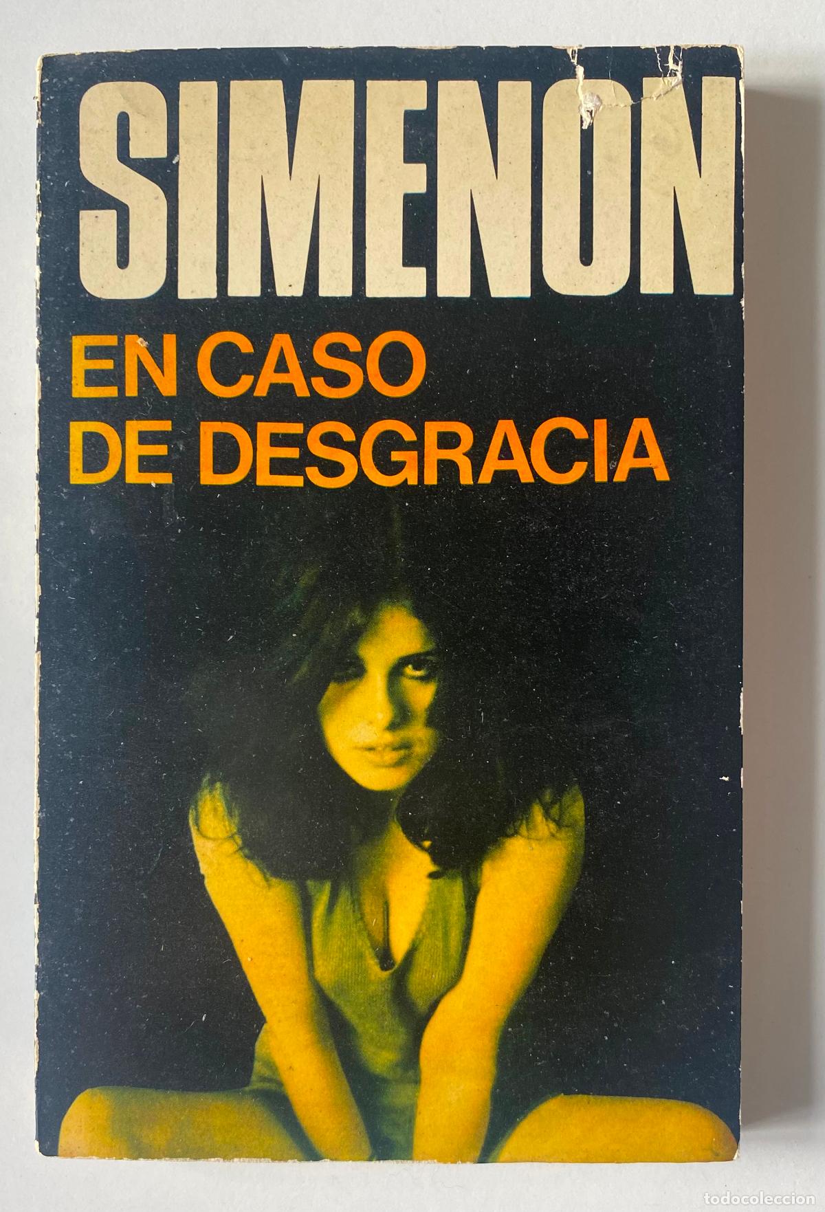 Libros de segunda mano: SIMENON. En caso de desgracia