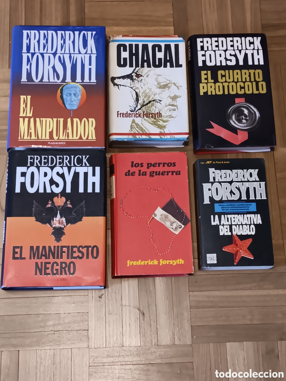 Libros de segunda mano: Frederick Forsyth. Lote 6 libros