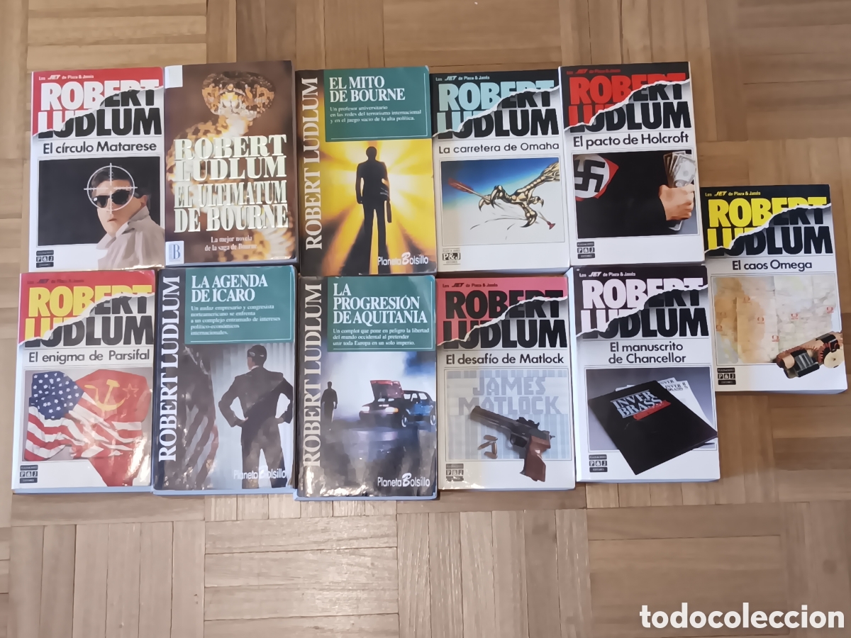 Libros de segunda mano: Robert Ludlum. 11 Novelas