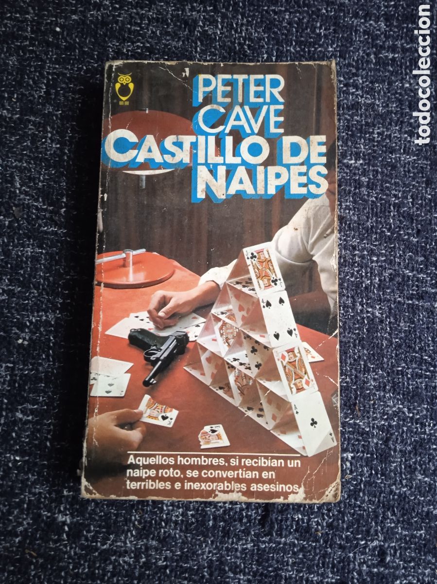 Second hand books: CASTILLO DE NAIPES / PETER CAVE -NOVELA POLICIACA