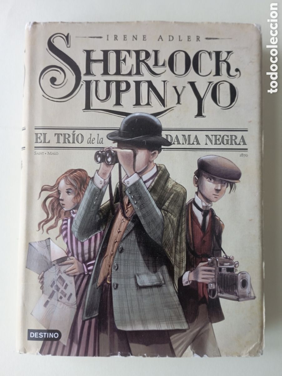 Libri di seconda mano: PLI - SHERLOCK LUPIN Y YO - EL TRIO DE LA DAMA NEGRA - IRENE ADLER - DESTINO