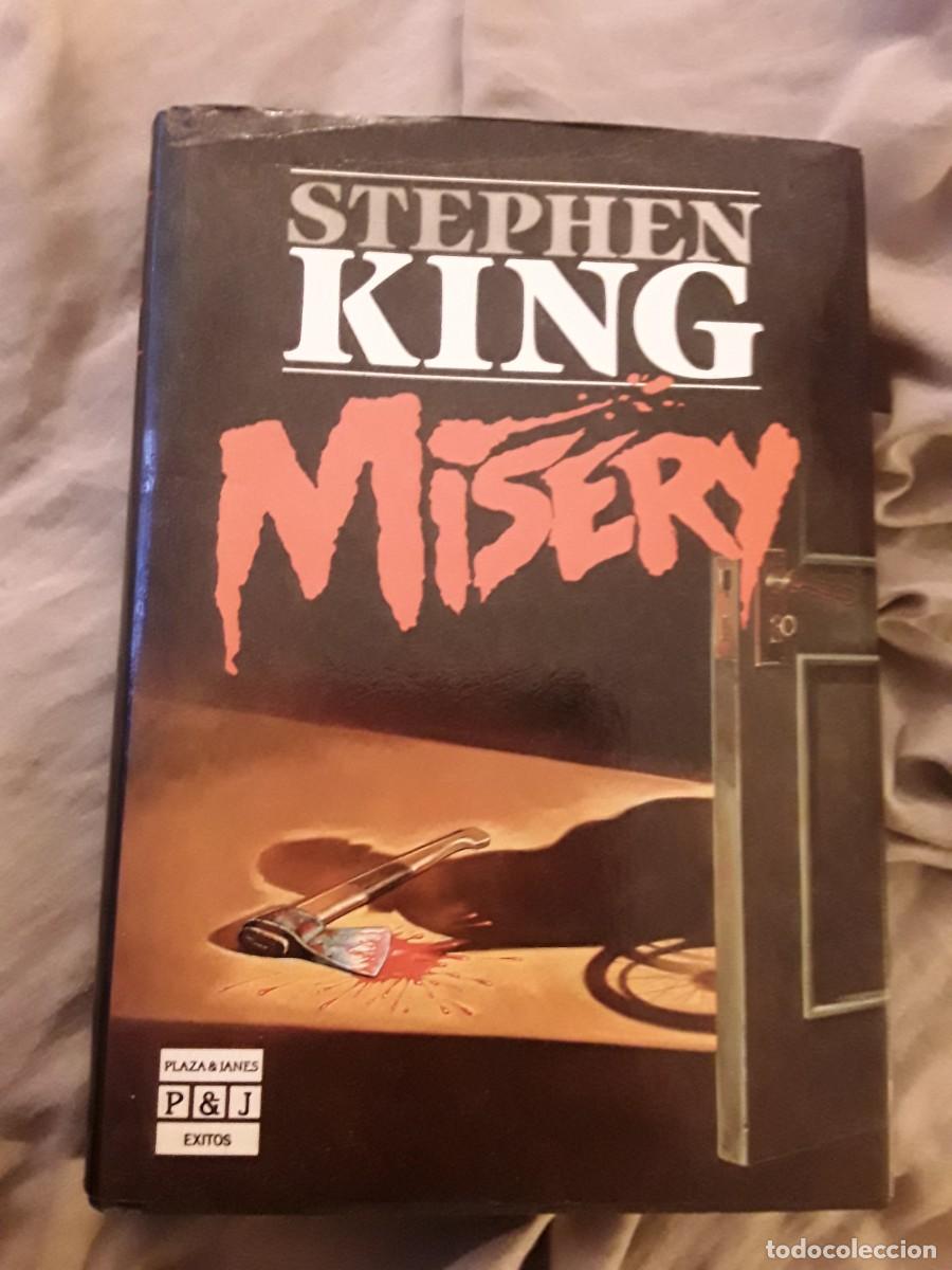 Libros de segunda mano: Misery, de Stephen King. Tapa dura. 1.&ordf; edici&oacute;n.