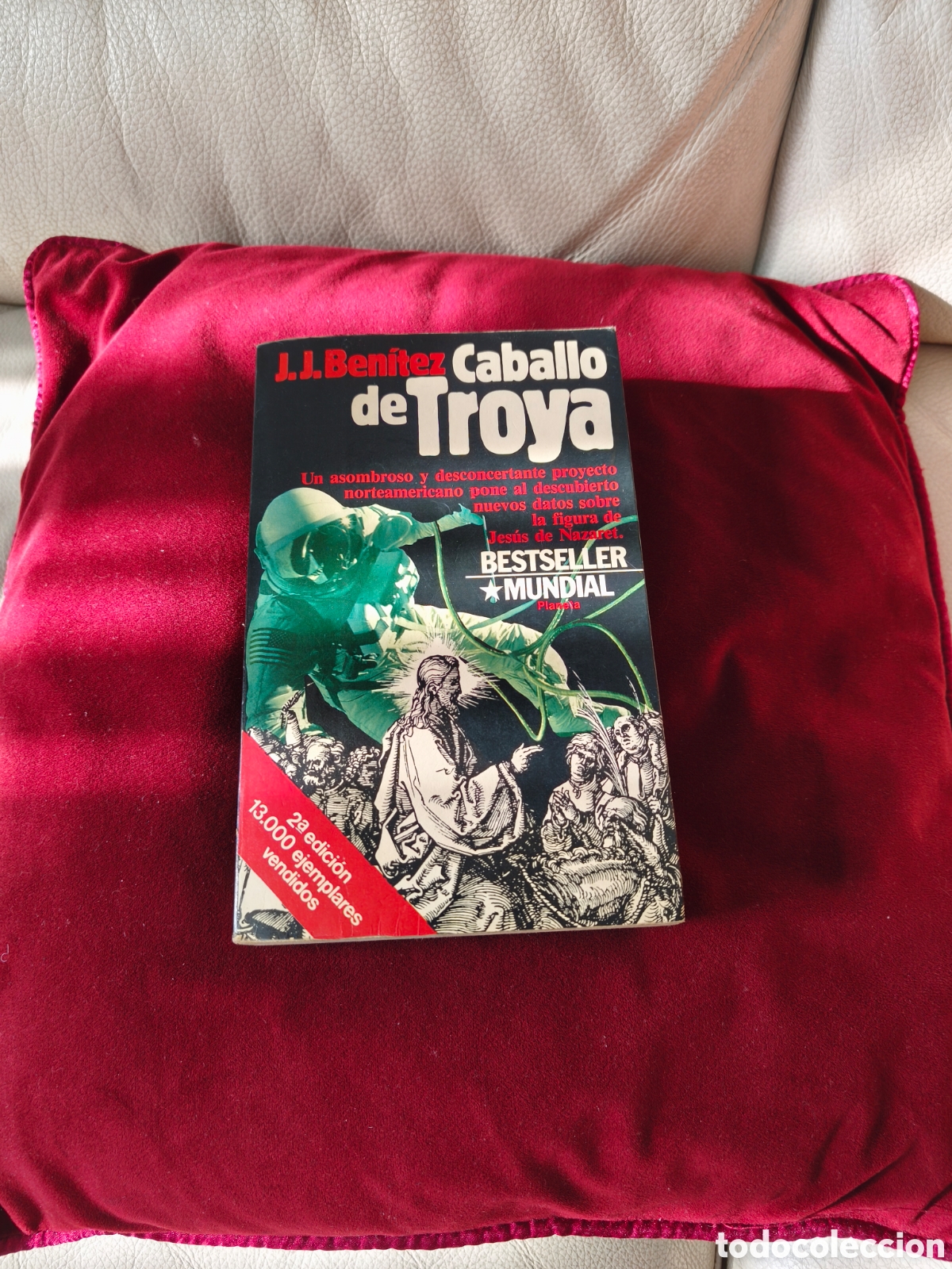 Libros de segunda mano: Novela.Caballo de Troya.J.J.Ben&iacute;tez.Segunda edici&oacute;n