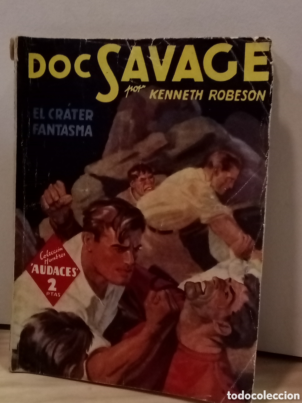 Libros de segunda mano: Doctor Savage N&deg;31. El crater fantasma. Kenneth Robeson.