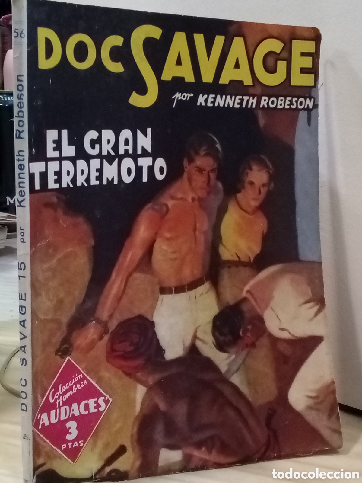 Libros de segunda mano: Doc Savage N&deg;15. El Gran Terremoto. Kenneth Robeson
