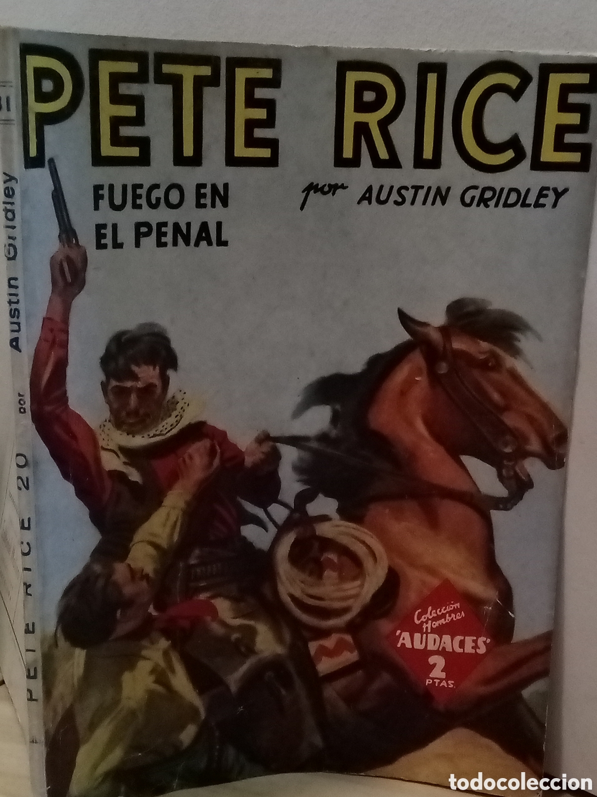 Libros de segunda mano: Pete Rice N&deg;20. Fuego en el penal. Austin Gridley