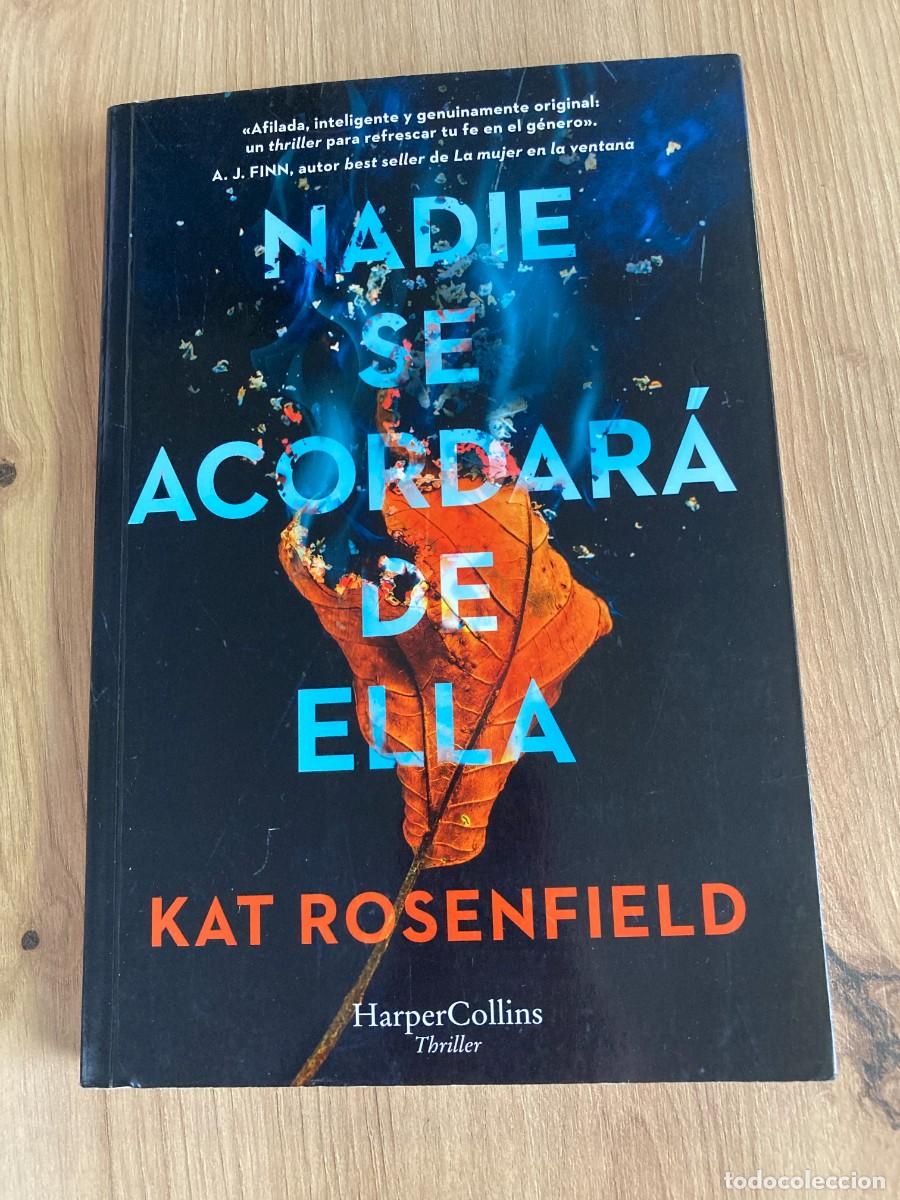Second hand books: Nadie se acordar&aacute; de ella Kat Rosenfield