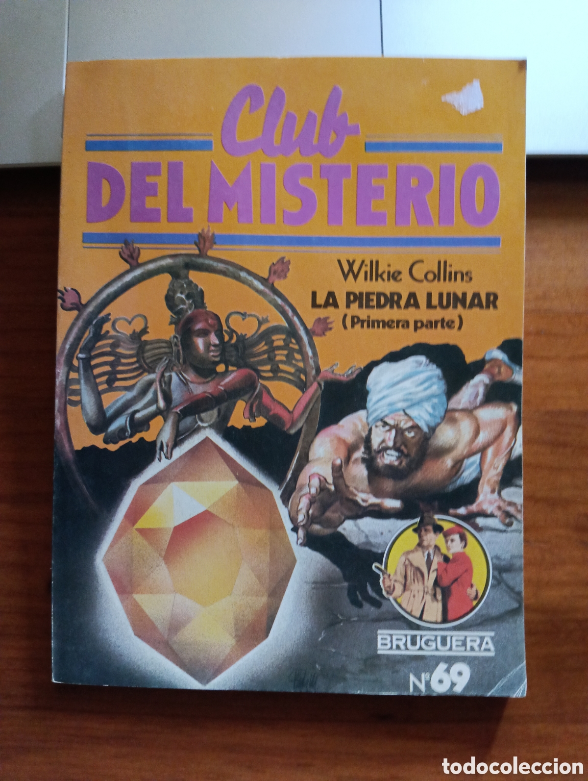 Libros de segunda mano: La piedra angular(primera parte) Wilkie Collins, Club del Misterio