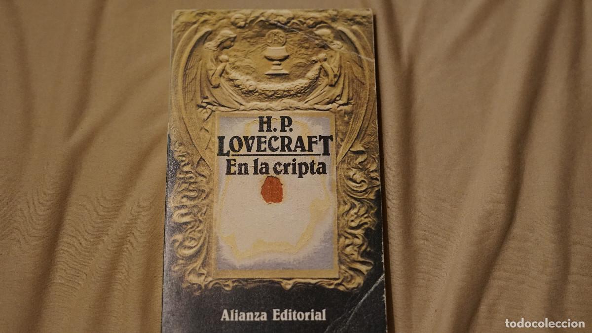 Libros de segunda mano: H. P. Lovecraft - En la cripta - Alianza 1985