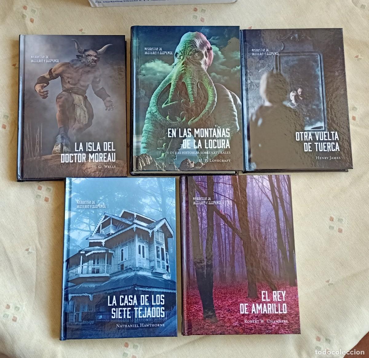 Libros de segunda mano: NARRATIVA DE MISTERIO Y SUSPENSE.5 TOMOS.CLUB INTERNACIONAL DEL LIBRO.2023.MISTERIO.SUSPENSE.NUEVOS