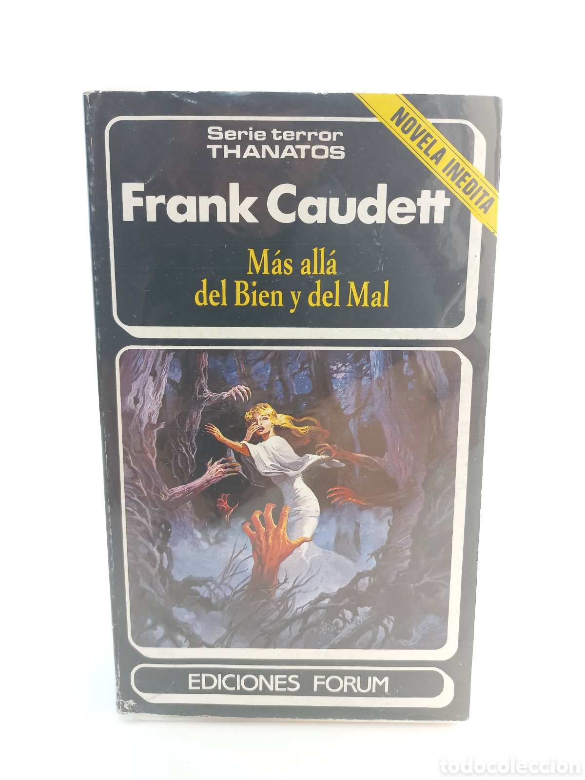 Libros de segunda mano: M&aacute;s all&aacute; del Bien y del Mal. Frank Caudett. Forum, colecci&oacute;n Thanatos Terror.