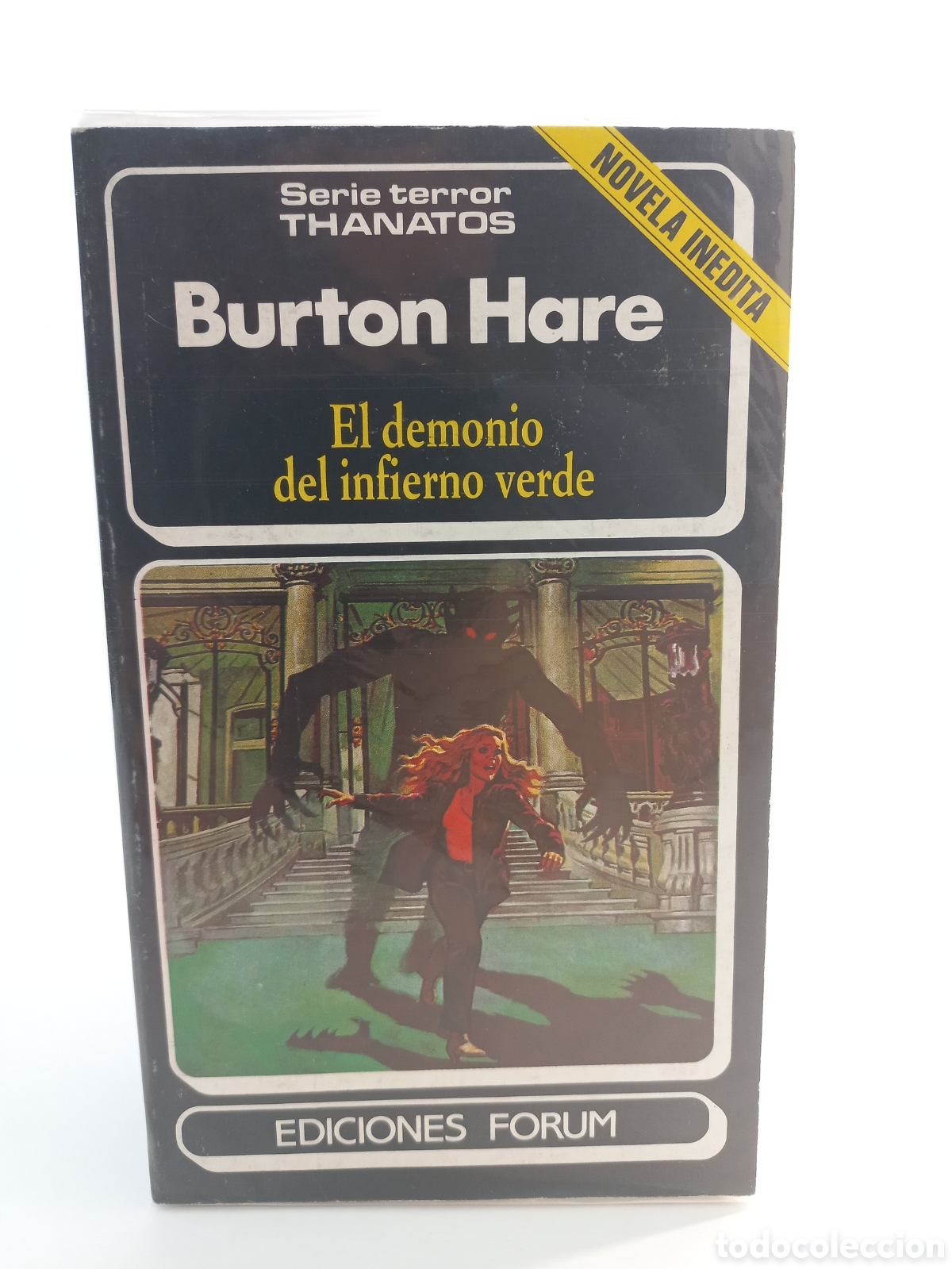 Libros de segunda mano: El demonio del infierno verde. Burton Hare. Forum, Thanatos Terror.