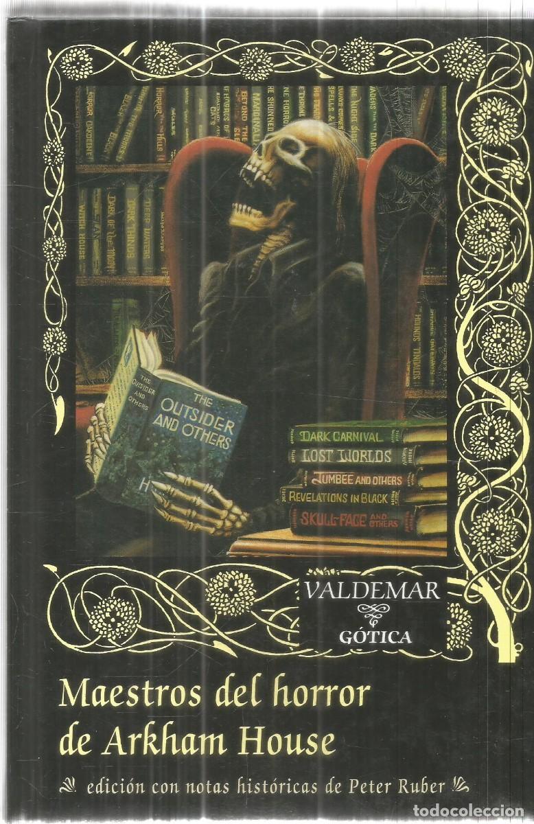 Libros de segunda mano: MAESTROS DEL HORROR DE ARKHAM HOUSE. AA.VV. VALDEMAR GOTICA.