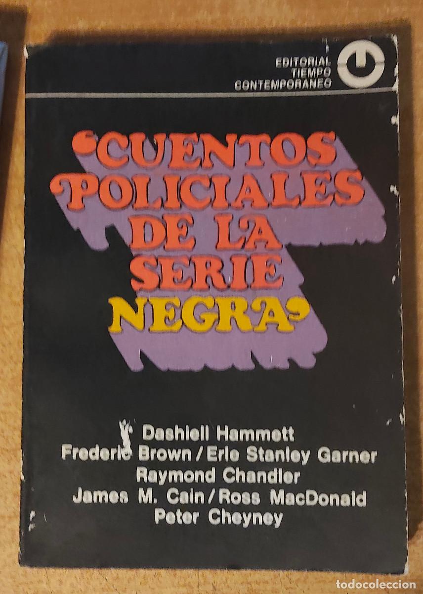 Libros de segunda mano: IBRO CUENTOS POLICIALES DE LA SERIE NEGRA - CRIMEN RELATOS POLIC&Iacute;ACOS 7 IMPORTANTES NARRADORES