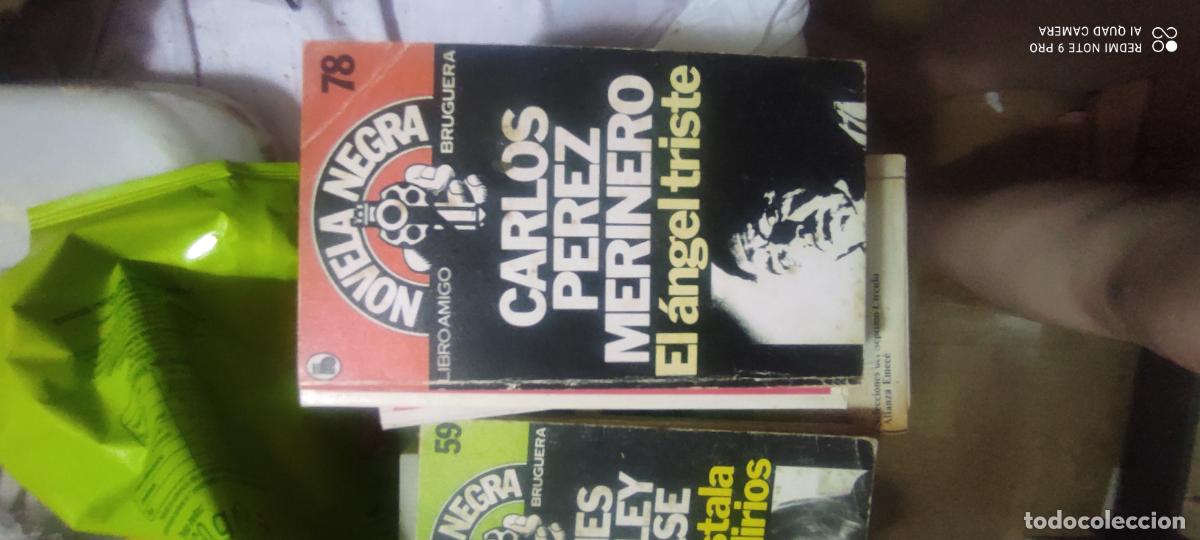 Libros de segunda mano: CARLOS P&Eacute;REZ MERINERO. EL &Aacute;NGEL TRISTE. NOVELA NEGRA 78. BRUGUERA LIBRO AMIGO. 1983