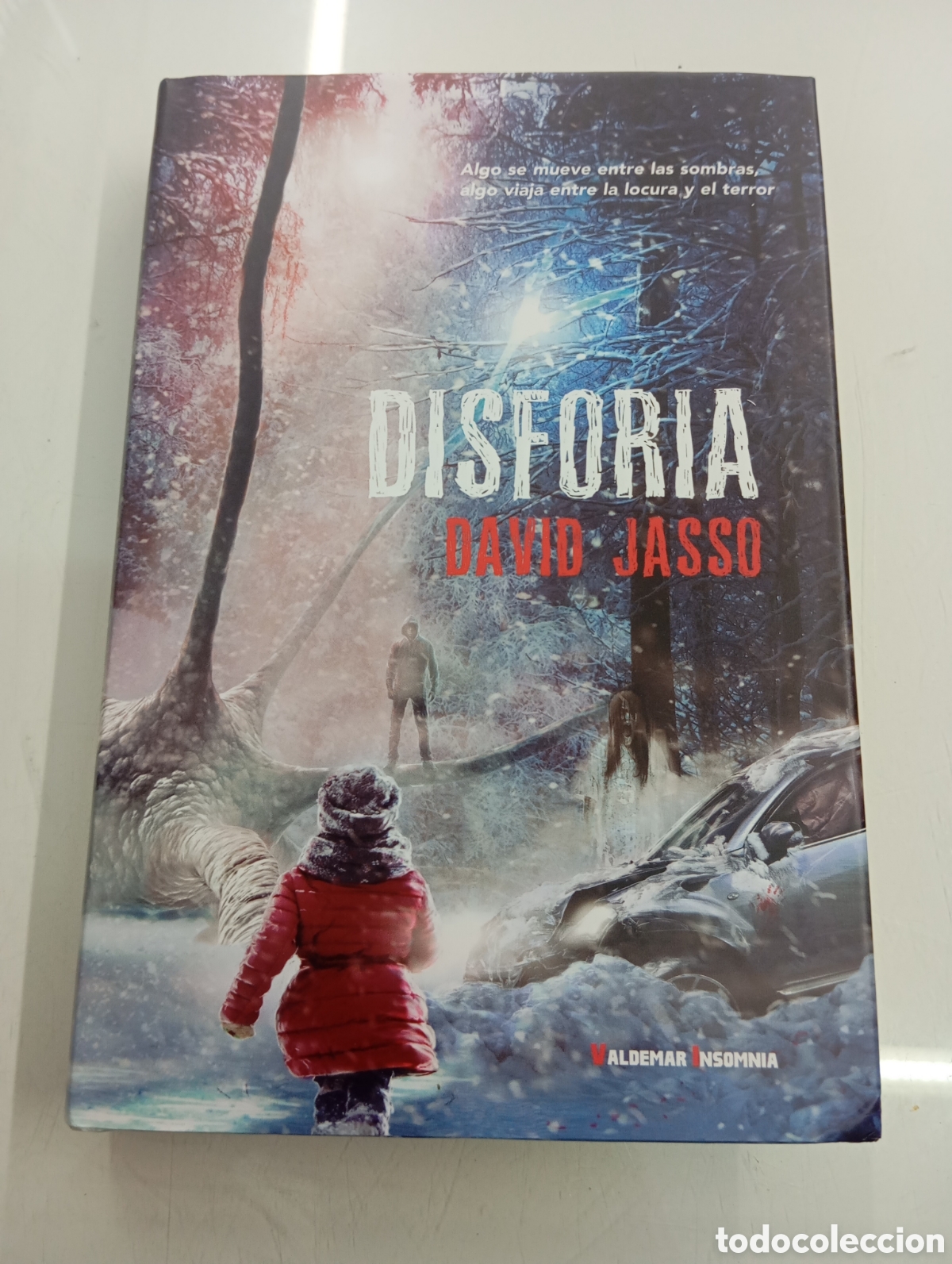 Libros de segunda mano: DAVID JASSO. DISFORIA EDITORIAL VALDEMAR, COLECCI&Oacute;N INSOMNIA N&ordm; 7 PRIMERA EDICION 2015