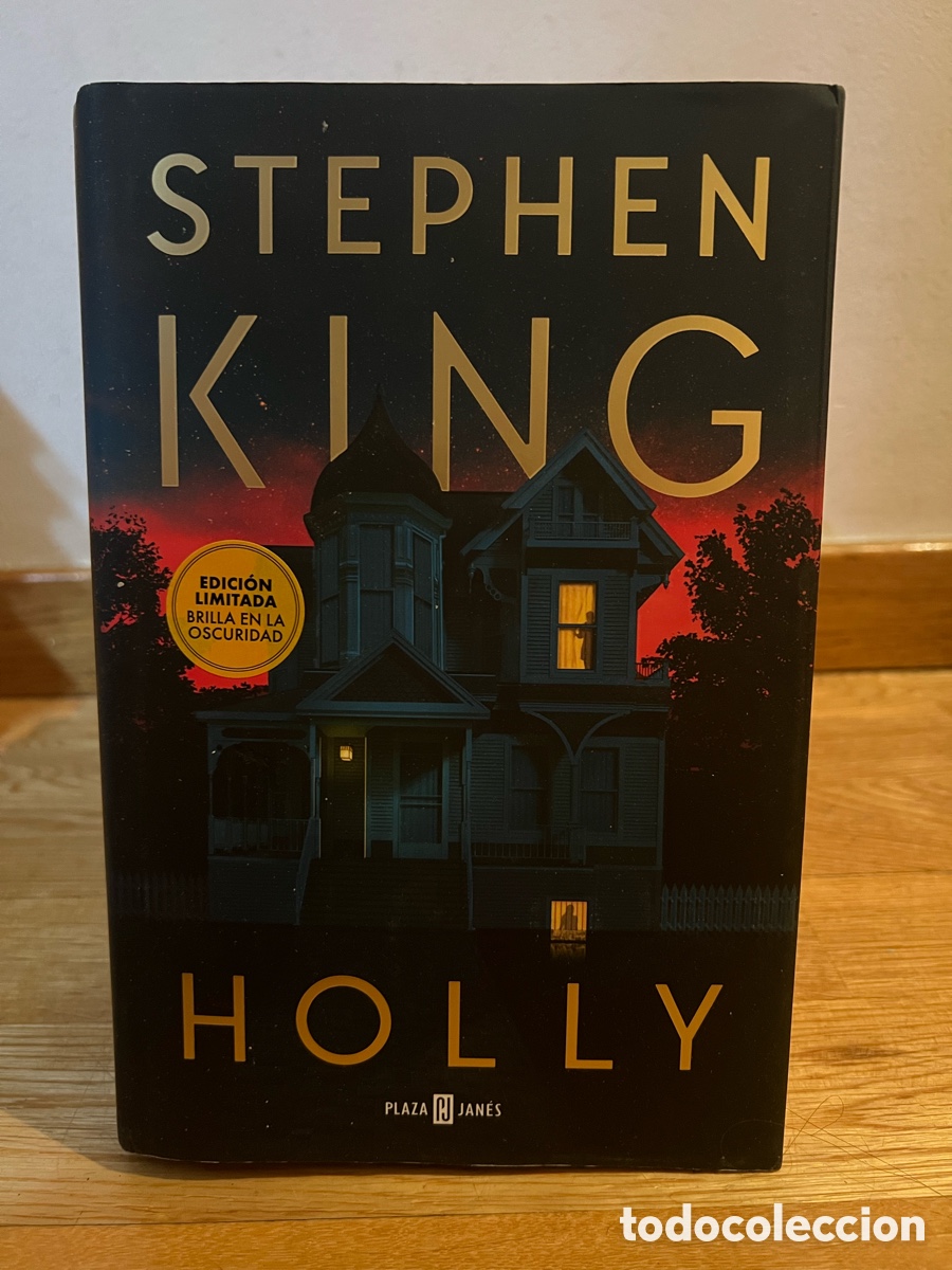Libros de segunda mano: STEPHEN KING HOLLY EDICI&Oacute;N LIMITADA BRILLA EN LA OSCURIDAD