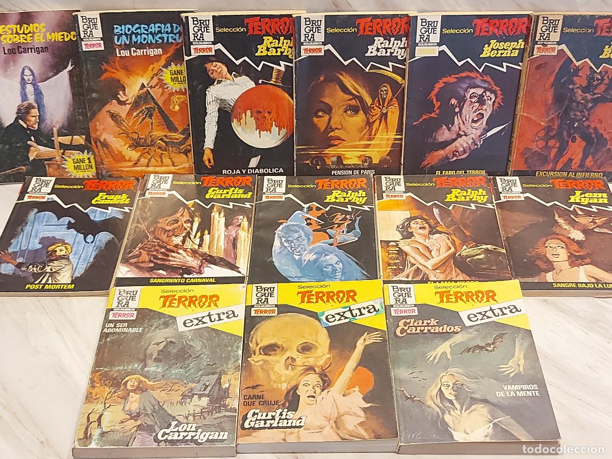 Libros de segunda mano: LOTE 14 BOLSILIBROS DE TERROR | 11 EJEMPLARES + 3 N&Uacute;MEROS EXTRA | VARIOS AUTORES