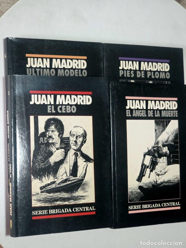 Libros de segunda mano: PACK 4. &Uacute;LTIMO MODELO. EL &Aacute;NGEL DE LA MUERTE. PIES DE PLOMO. EL CEBO - MADRID, Juan